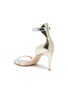  - SOPHIA WEBSTER - 'Nicole' ankle strap mirror leather sandals