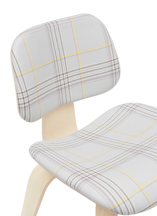 Detail View - Click To Enlarge - HERMAN MILLER - x Paul Smith and Maharam Eames moulded chair – Mingled Plaid