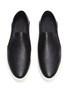 Detail View - Click To Enlarge - VINCE - 'Garvey' leather step-in skate slip-ons