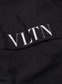  - VALENTINO GARAVANI - Detachable sleeve panel logo print oversized jacket