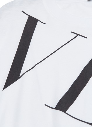  - VALENTINO GARAVANI - 'VLTN Macrogrid' print T-shirt