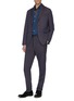Figure View - Click To Enlarge - CHRISTIAN KIMBER - Notched lapel soft blazer
