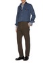 Figure View - Click To Enlarge - CHRISTIAN KIMBER - Straight leg chinos