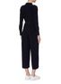 Back View - Click To Enlarge - NORMA KAMALI - Belted cropped jumpsuit