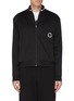 Main View - Click To Enlarge - MC Q - Logo embroidered stripe outseam track jacket