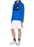 Figure View - Click To Enlarge - MC Q - 'McQ Chester Monster' appliqué hoodie