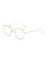 Main View - Click To Enlarge - CHLOÉ - Acetate front metal heart frame optical glasses