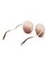 Figure View - Click To Enlarge - CHLOÉ - 'Carlina' cutout metal oversized round sunglasses