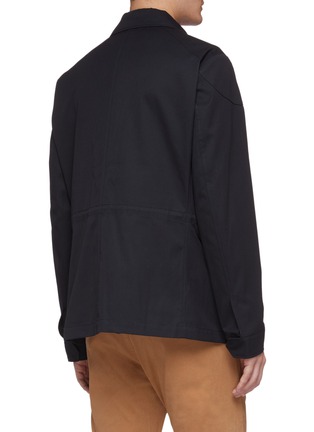 Back View - Click To Enlarge - CHRISTIAN KIMBER - Flap pocket twill field jacket