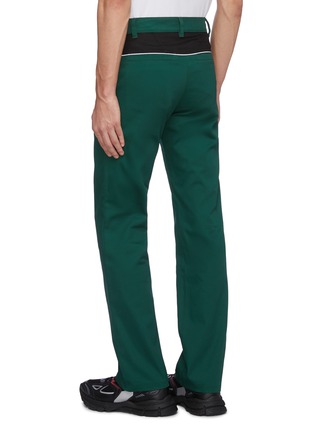 Back View - Click To Enlarge - AFFIX - Colourblock waist pants