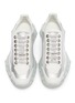Detail View - Click To Enlarge - JIMMY CHOO - 'Diamond' chunky leather sneakers