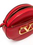Detail View - Click To Enlarge - VALENTINO GARAVANI - Valentino Garavani 'VLOGO' leather round crossbody bag