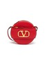 Main View - Click To Enlarge - VALENTINO GARAVANI - Valentino Garavani 'VLOGO' leather round crossbody bag