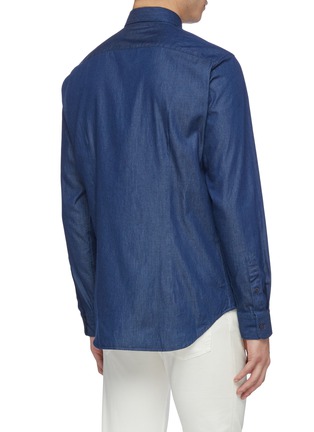 Back View - Click To Enlarge - ALTEA - Chambray shirt