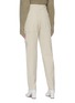 Back View - Click To Enlarge - ISABEL MARANT - 'Lixy' belted contrast topstitching cotton twill pants