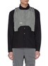 Main View - Click To Enlarge - HELIOT EMIL - Integrated vest shirt
