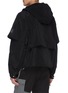 Back View - Click To Enlarge - HELIOT EMIL - Double front zip hooded windbreaker