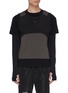 Main View - Click To Enlarge - HELIOT EMIL - Contrast panelled sleeveless top