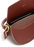 Detail View - Click To Enlarge - YUZEFI - 'Dip' top handle leather shoulder bag