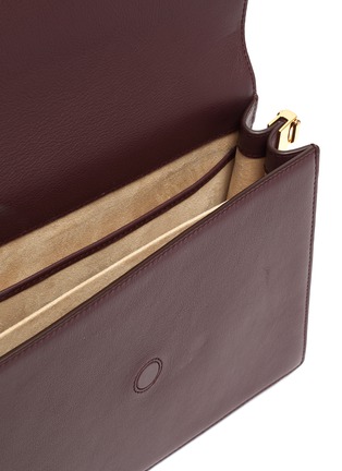 Detail View - Click To Enlarge - STRATHBERRY - 'Crescent' arc bar leather shoulder bag