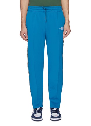 Main View - Click To Enlarge - DAILY PAPER - Logo stripe outseam jogging pants