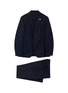 Main View - Click To Enlarge - LARDINI - 'Easy Wear' windowpane check wool suit