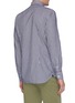 Back View - Click To Enlarge - LARDINI - Stripe flannel shirt