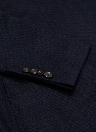  - LARDINI - Cashmere rib knit soft blazer