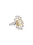 Main View - Click To Enlarge - LC COLLECTION JEWELLERY - Diamond 18k yellow gold platinum cluster ring