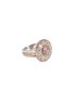Main View - Click To Enlarge - LC COLLECTION JEWELLERY - Diamond 18k rose gold platinum circle ring