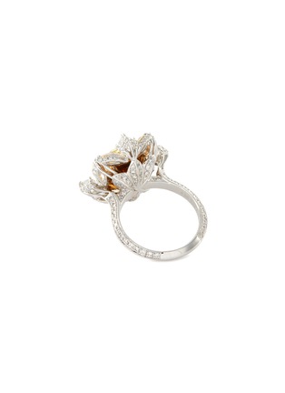 Figure View - Click To Enlarge - LC COLLECTION JEWELLERY - Diamond 18k gold platinum ring