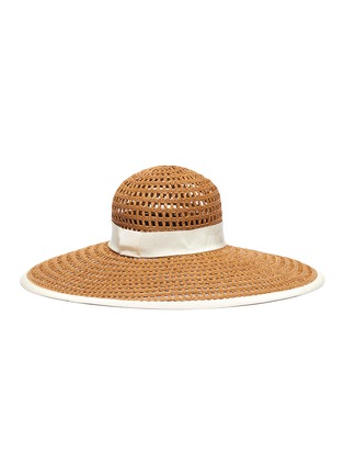 Figure View - Click To Enlarge - EUGENIA KIM - 'Sunny' straw hat