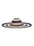 Figure View - Click To Enlarge - EUGENIA KIM - 'Sunny' stripe straw hat