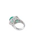 Figure View - Click To Enlarge - LC COLLECTION JEWELLERY - Diamond emerald platinum ring