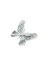 Figure View - Click To Enlarge - LC COLLECTION JEWELLERY - Diamond alexandrite 18k white gold butterfly brooch