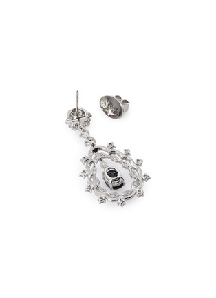 Detail View - Click To Enlarge - LC COLLECTION JEWELLERY - Diamond alexandrite openwork drop earrings