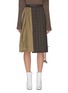 Main View - Click To Enlarge - MAISON MARGIELA - Patchwork check plaid trench midi dress
