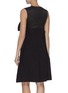 Back View - Click To Enlarge - MAISON MARGIELA - Welt pocket panelled bustier shift dress