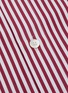  - MAISON MARGIELA - Décortiqué cutout stripe shirt