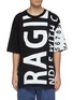 Main View - Click To Enlarge - MAISON MARGIELA - 'Fragile' slogan print oversized T-shirt