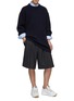 Figure View - Click To Enlarge - MAISON MARGIELA - Wool slub knit oversized sweater