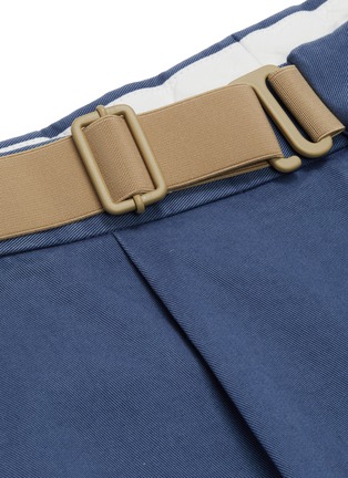  - MAISON MARGIELA - Buckled belted twill chinos