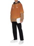 Figure View - Click To Enlarge - MAISON MARGIELA - Layered oversized hoodie
