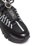 Detail View - Click To Enlarge - PIERRE HARDY - x Victor Cruz 'VC1 2006' chunky outsole mesh sneakers