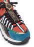 Detail View - Click To Enlarge - PIERRE HARDY - x Victor Cruz 'VC1 1996' chunky outsole colourblock neoprene sneakers