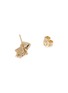 Detail View - Click To Enlarge - SYDNEY EVAN - 'Robot' diamond 14k yellow gold single stud earring