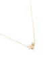 Detail View - Click To Enlarge - SYDNEY EVAN - 'Double Starburst' diamond 14k yellow gold pendant necklace