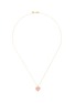 Main View - Click To Enlarge - SYDNEY EVAN - Enamel heart 14k yellow gold pendant necklace