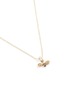 Detail View - Click To Enlarge - SYDNEY EVAN - Diamond 14k gold small bumblebee pendant necklace