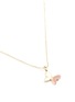 Detail View - Click To Enlarge - SYDNEY EVAN - Colourblock enamel butterfly 14k yellow gold pendant necklace